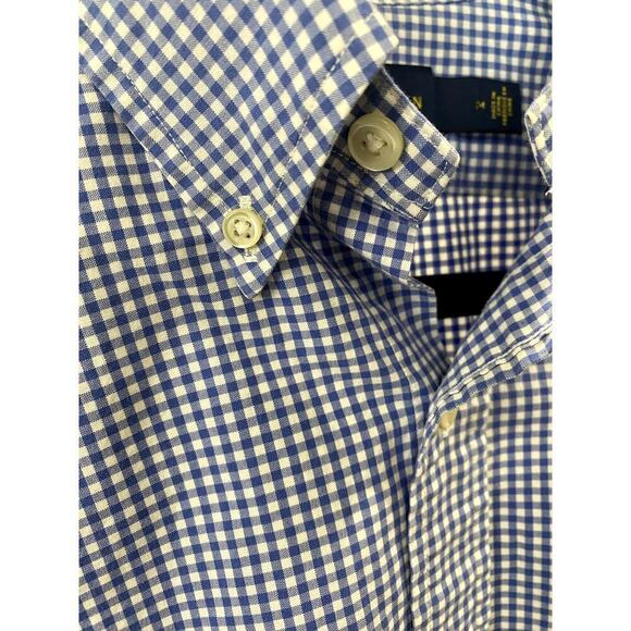 ✨HOST PICK✨Ralph Lauren Men’s Blue/White Button Down Shirt - Size Medium (EUC) - Picture 5 of 7
